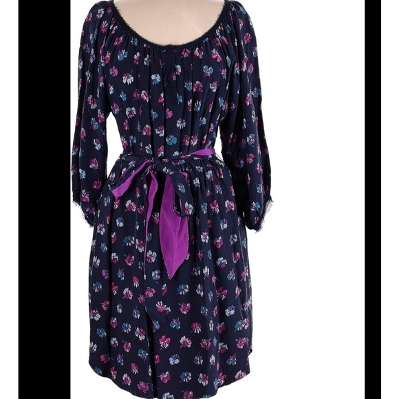 Rebecca Taylor Floral Dress Size 4 - Picture 3 of 13